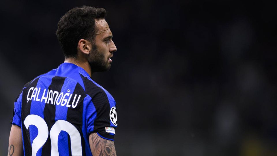 Inter’de Hakan Çalhanoğlu sakatlığı nedeniyle Sociedad maçında yok