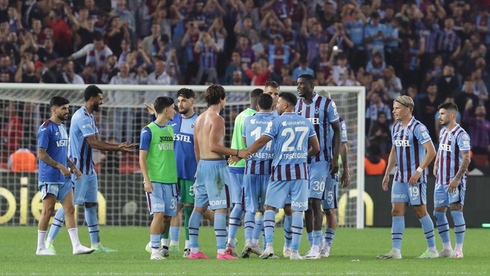 Trabzonspor büyük maç galibiyeti özlemine son verdi