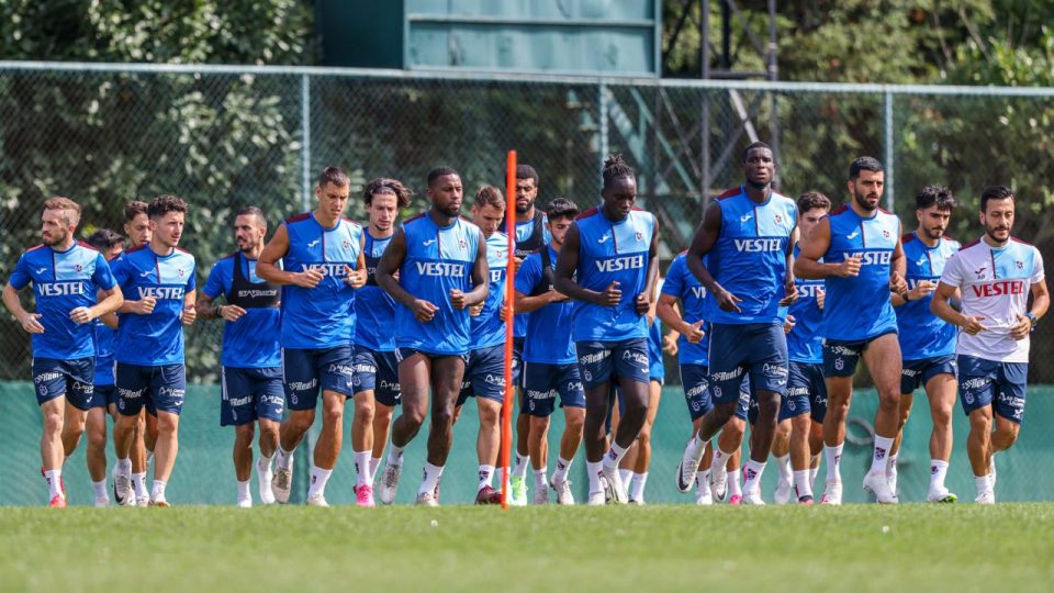 Trabzonspor Hatayspor maçı hazırlıklarını sürdürdü
