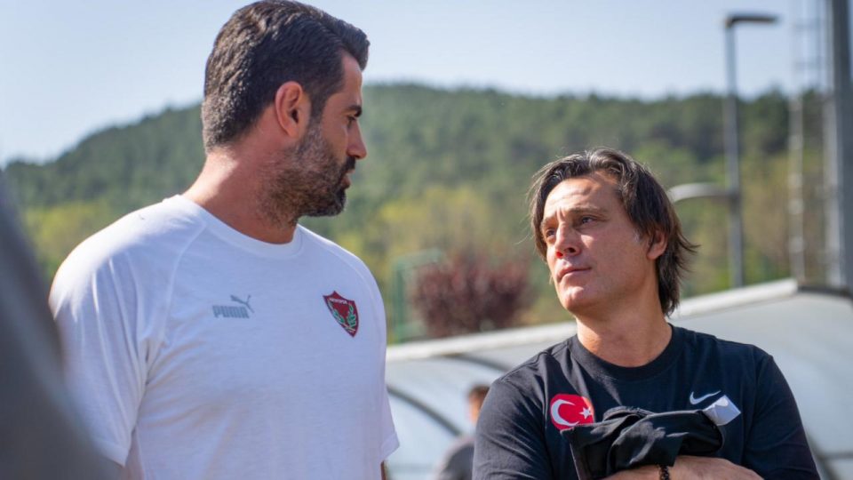 Vincenzo Montella ilk ziyaretini Hatayspor’a yaptı